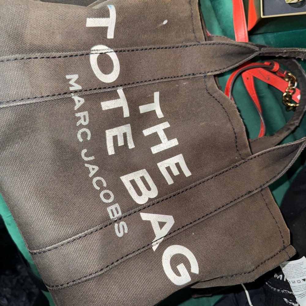 Authentic Marc Jacobs faded Black Tote Bag